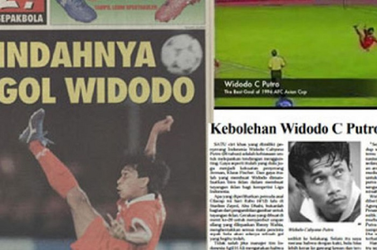 4 Desember 1996: Gol fantastis Widodo Cahyono Putro di Piala Asia