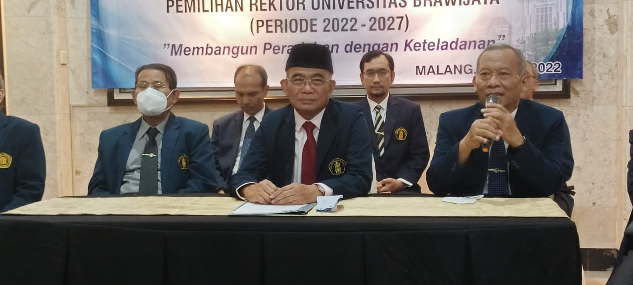 Prof Widodo terpilih jadi Rektor UB Periode 2022-2027