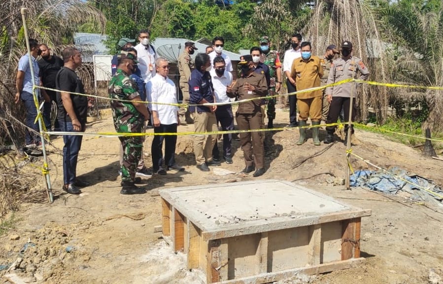 Bupati Aceh Timur apresiasi SKK Migas - Pertamina EP Rantau Field tutup sumur ilegal 