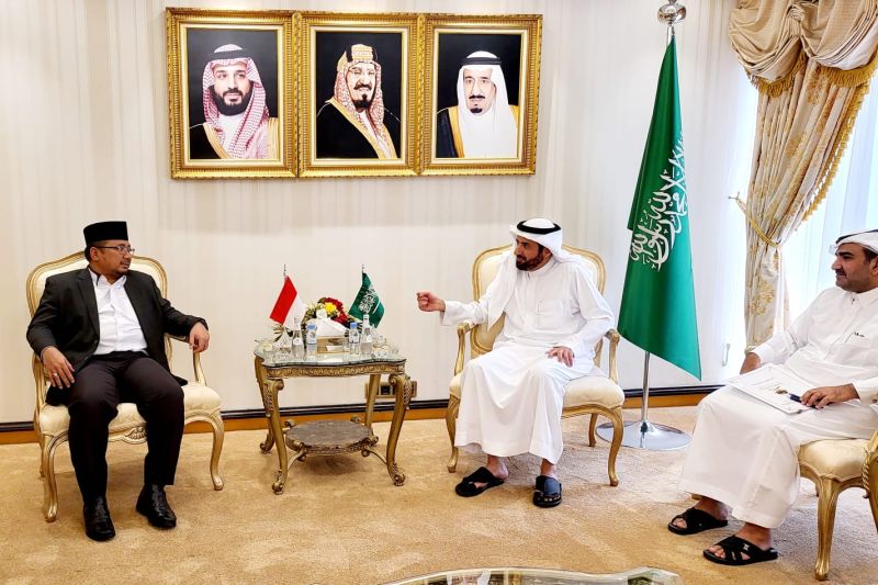 Bertemu Menteri Saudi, Menag bahas kesiapan penyelenggaraan haji