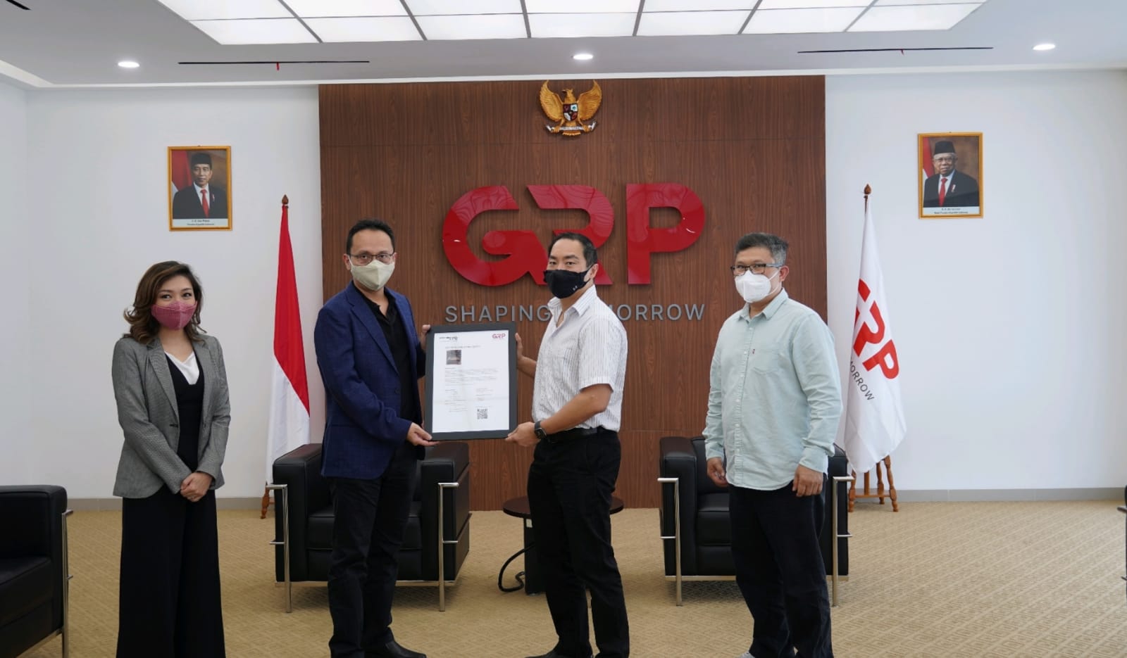 Produk ramah lingkungan, GRP jadi perusahaan baja pertama raih sertifikat EPD