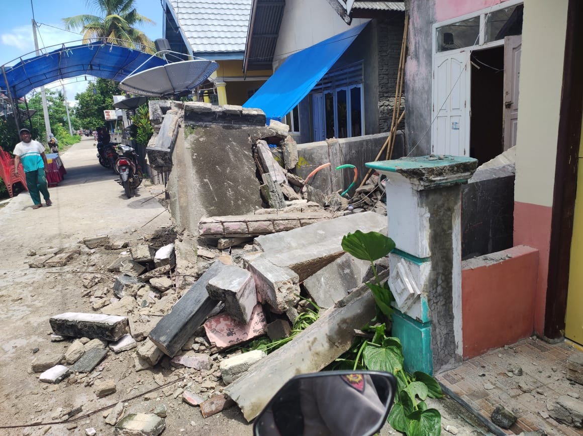 230 rumah rusak akibat gempa bumi di Kabupaten Selayar, Sulsel