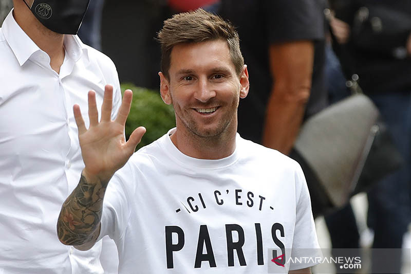 Lionel Messi resmi bergabung dengan PSG