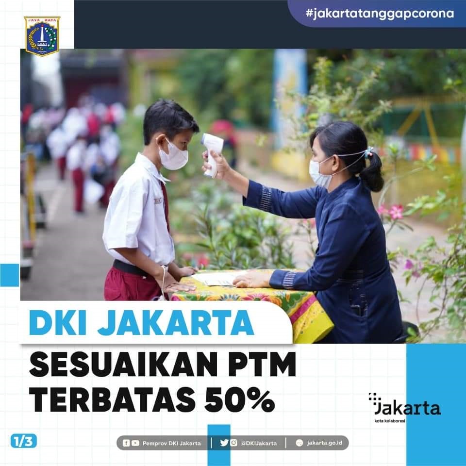 Omicron merebak, DKI Jakarta sesuaikan PTM