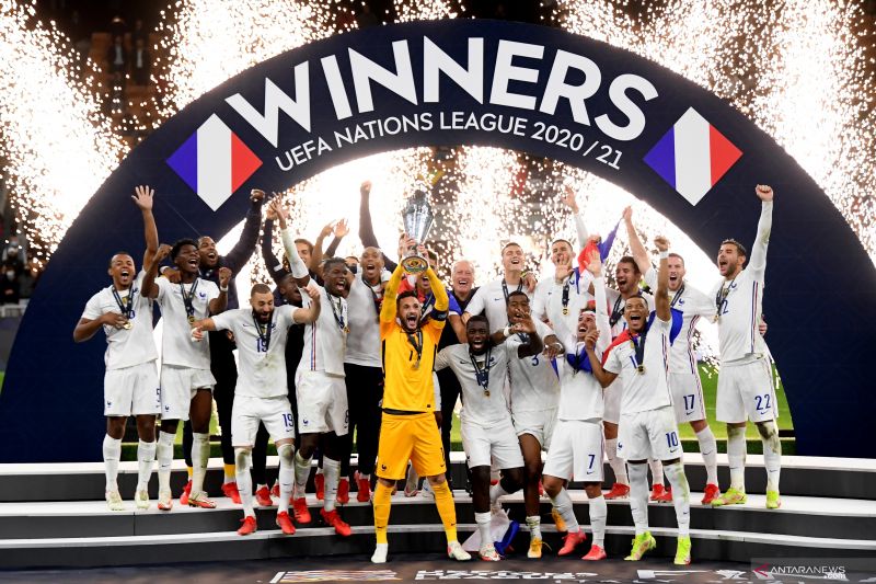 Perancis juara UEFA Nation League 2021