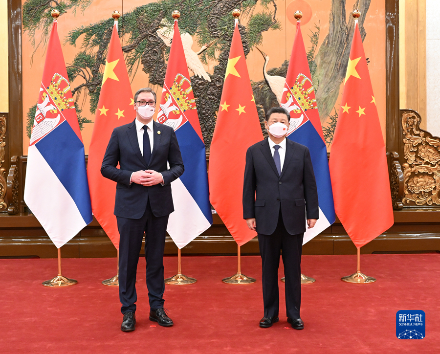 Xi Jinping Temui Presiden Serbia Aleksandar Vucic