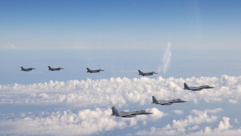 Jepang, AS Terbangkan Pesawat Tempur untuk Tanggapi Aksi China, Korut