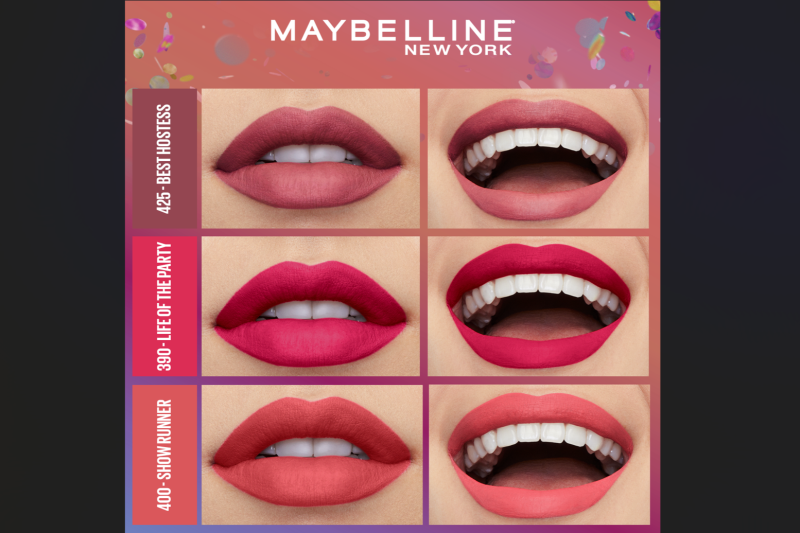 Maybelline luncurkan lip cream baru beraroma cupcakes