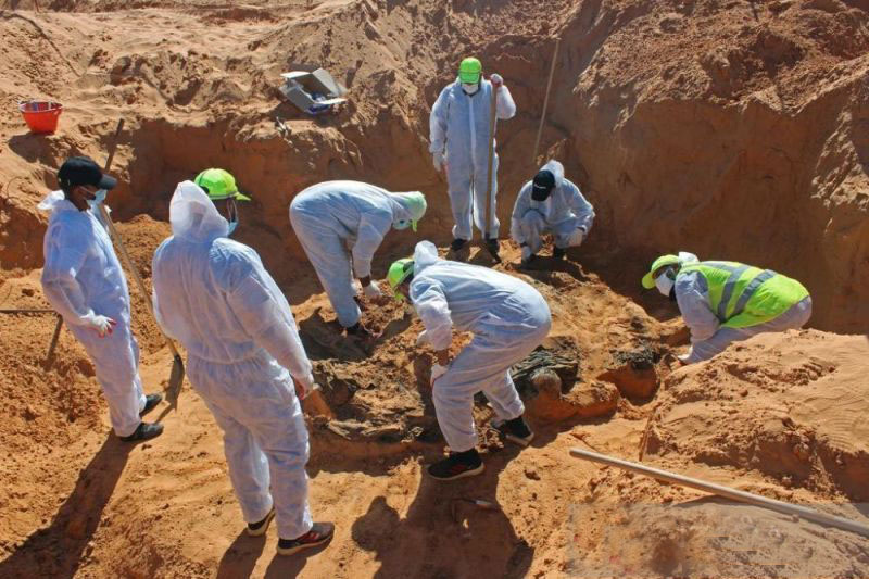 Misi PBB temukan kemungkinan kuburan massal di Libya