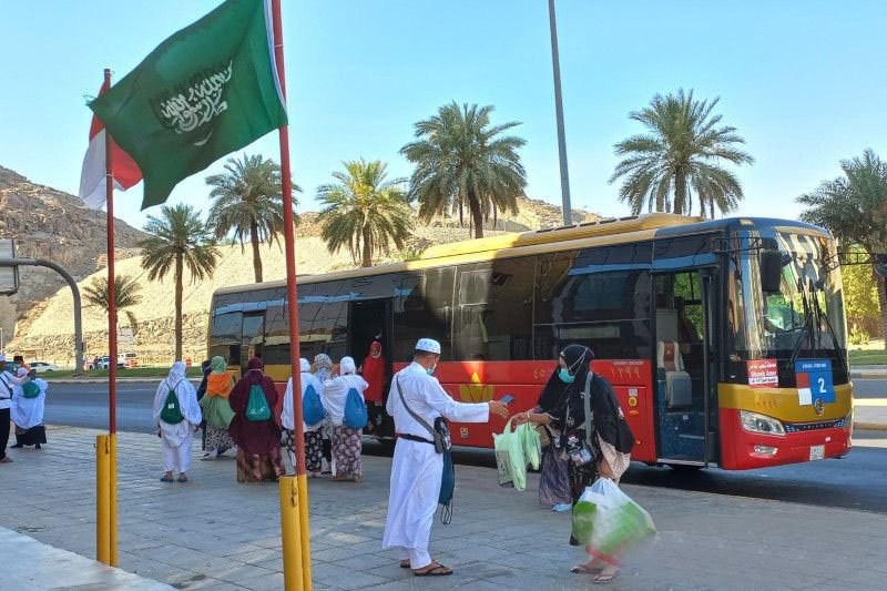 Bus selawat kembali beroperasi layani rombongan haji pada 13 Juli
