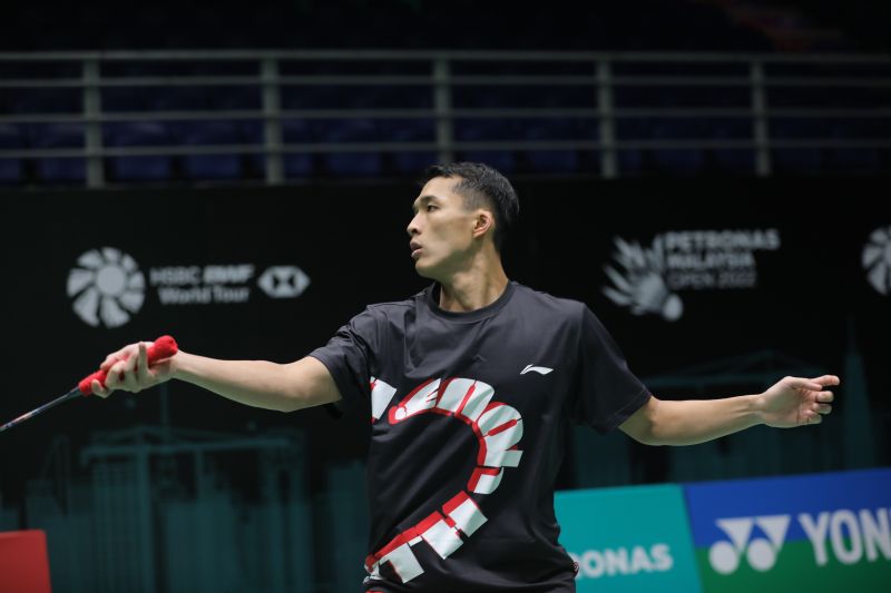 Jonatan revans dari Nishimoto menuju perempat final Malaysia Open
