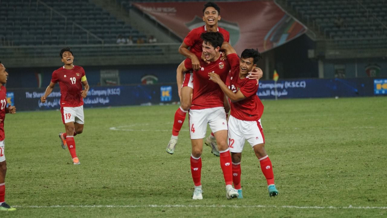Timnas Indonesia berhasil mengandaskan Nepal 7-0