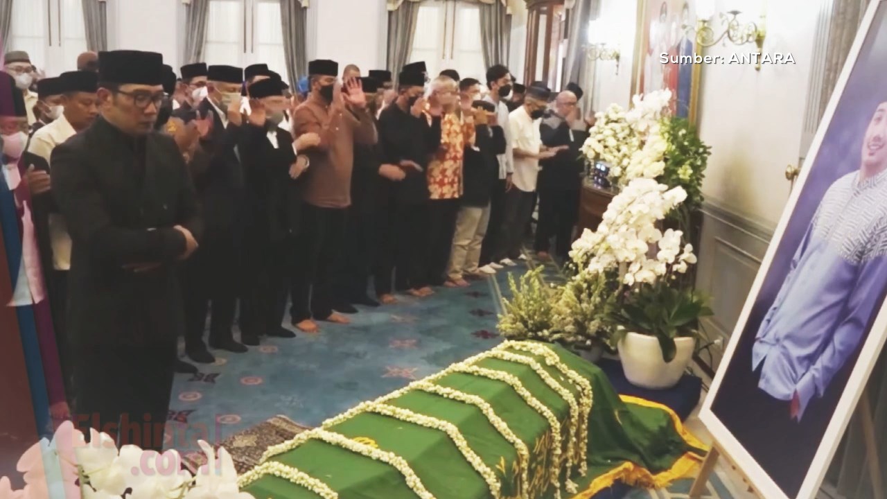 Jenazah Eril akan dimakamkan di makam keluarga Ridwan Kamil