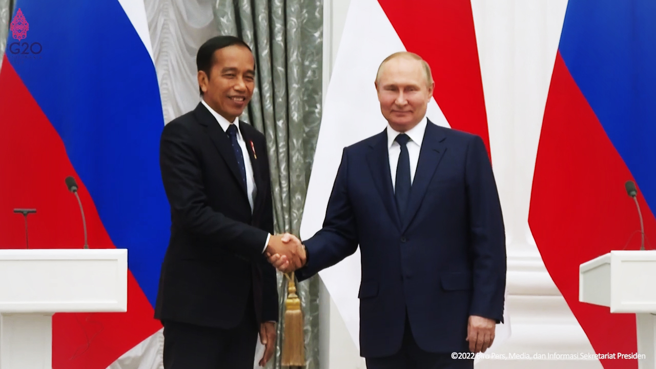Jokowi siap jadi jembatan komunikasi antara Putin dan Zelensky